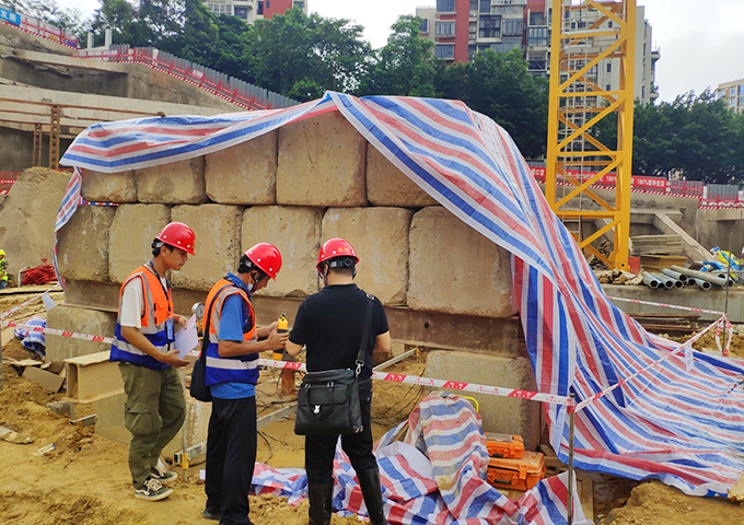 港悅馨苑人才住房樁基礎(chǔ)檢測工程1