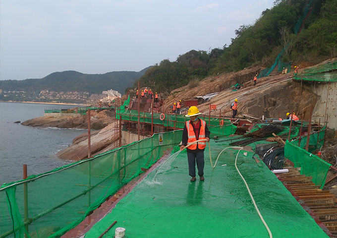 鹽田區(qū)海濱棧道重建工程V標(biāo)（小梅沙段棧道重建工程）5